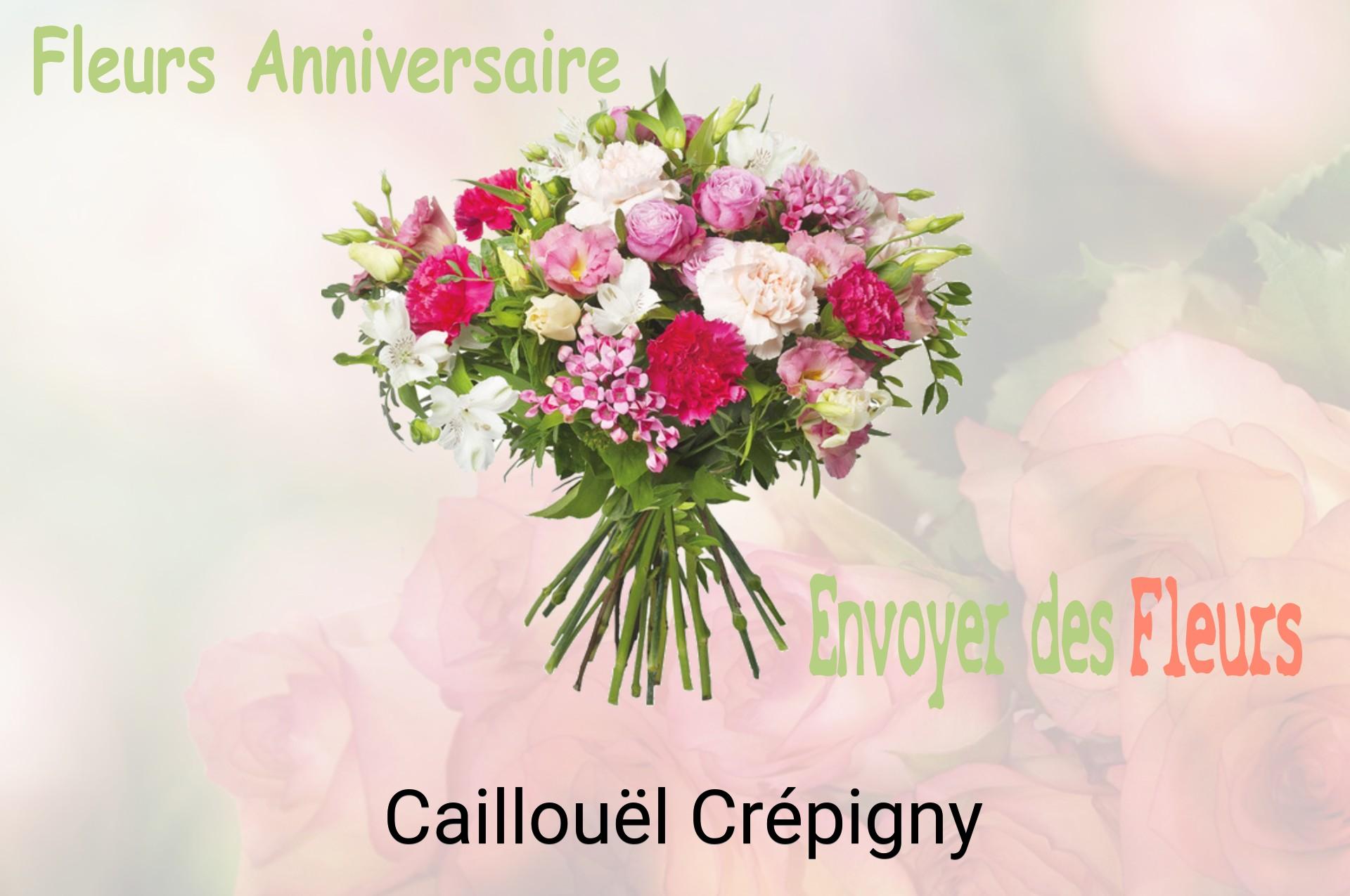 Bouquet de fleurs d’anniversaire livré à Caillouël-Crépigny